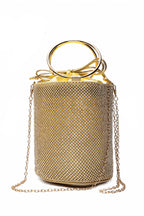 Bucket Rhinestone Evening Bag HB2251