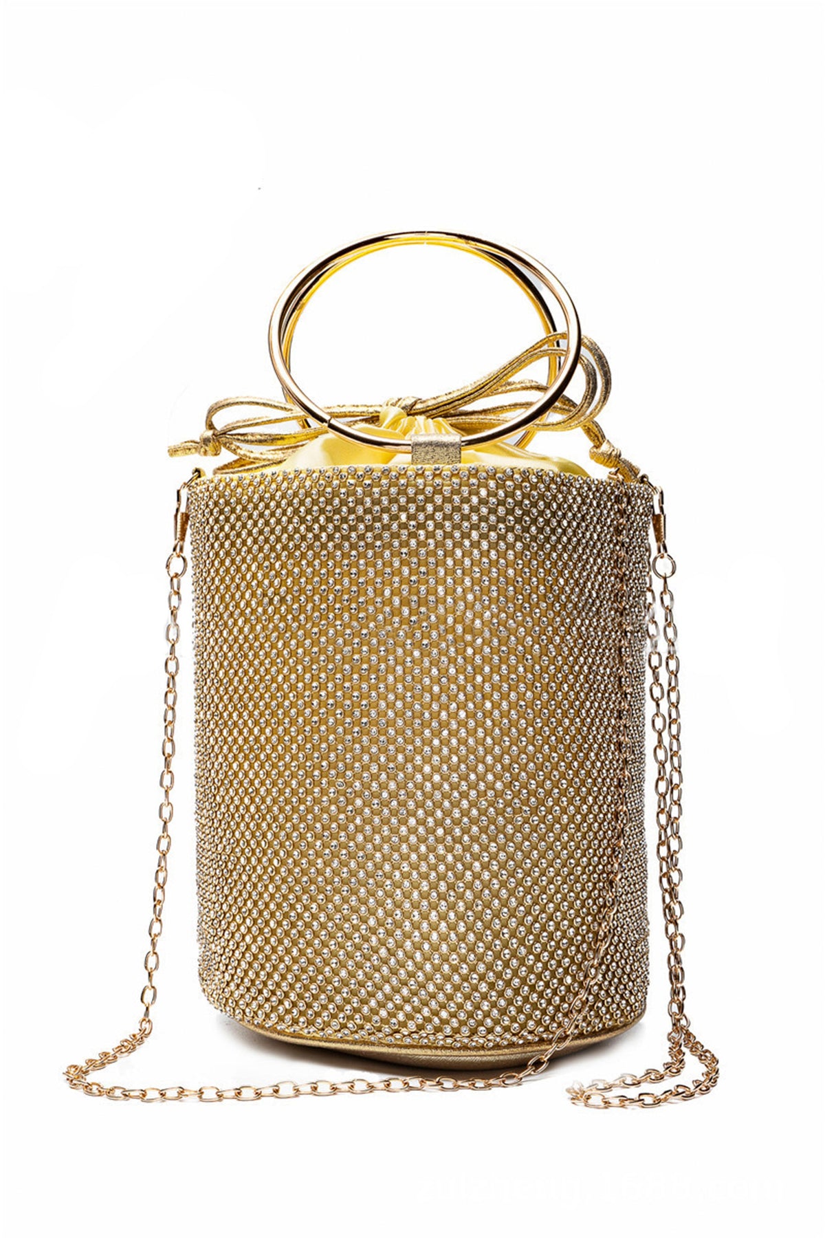 Bucket Rhinestone Evening Bag HB2251