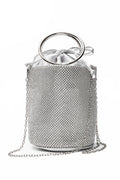 Bucket Rhinestone Evening Bag HB2251