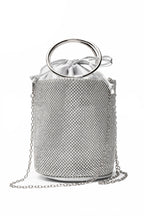Bucket Rhinestone Evening Bag HB2251