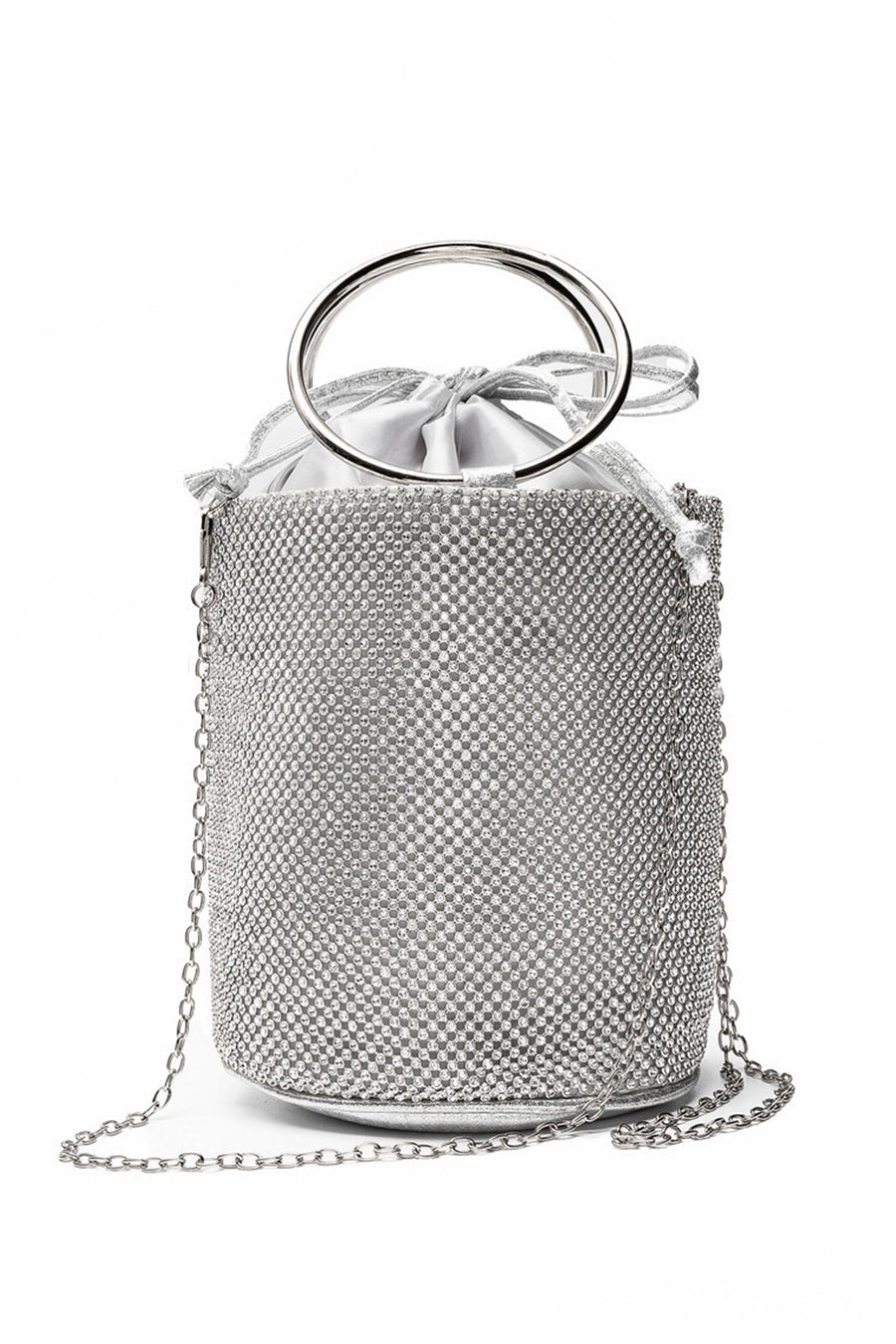 Bucket Rhinestone Evening Bag HB2251