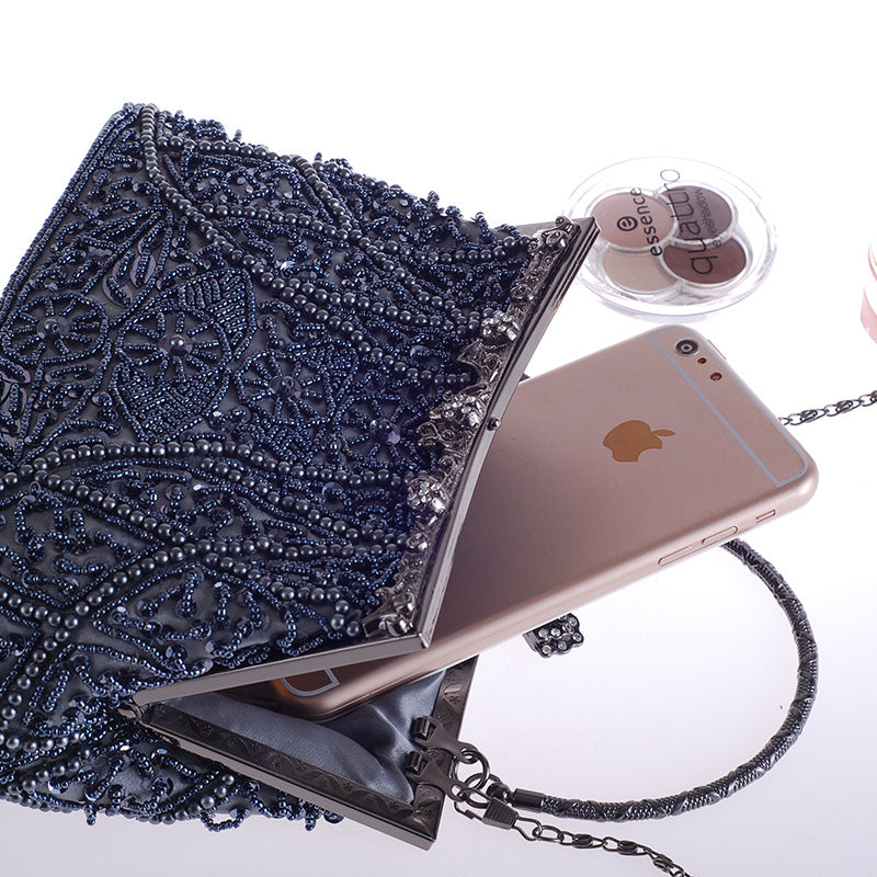 Beaded Embroidery Evening Bag HB2255