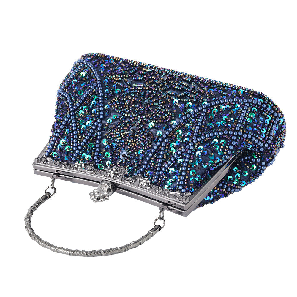Beaded Embroidery Evening Bag HB2255