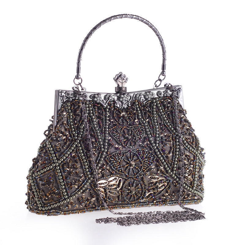 Beaded Embroidery Evening Bag HB2255