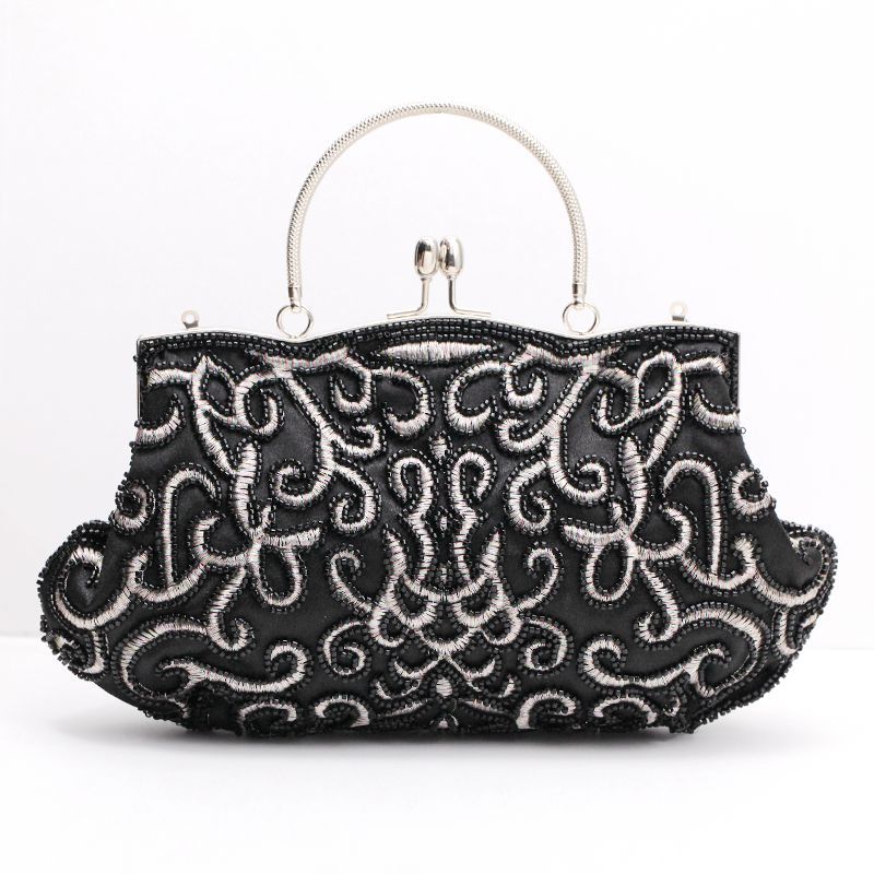 Embroidered Beaded Evening Bag HB2267