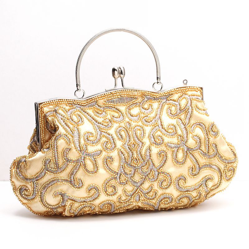 Embroidered Beaded Evening Bag HB2267