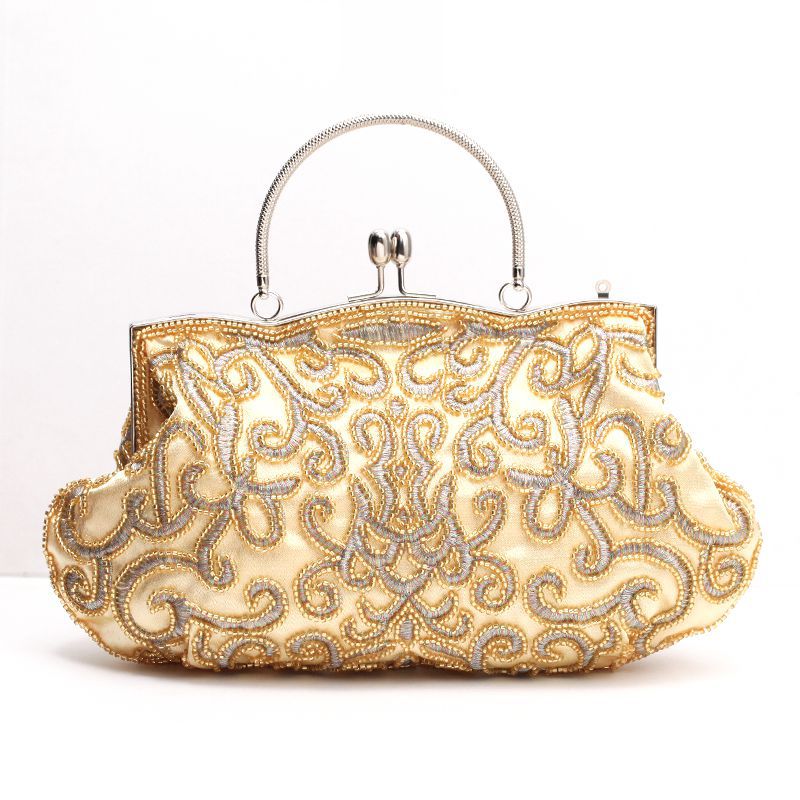 Embroidered Beaded Evening Bag HB2267