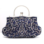 Embroidered Beaded Evening Bag HB2267