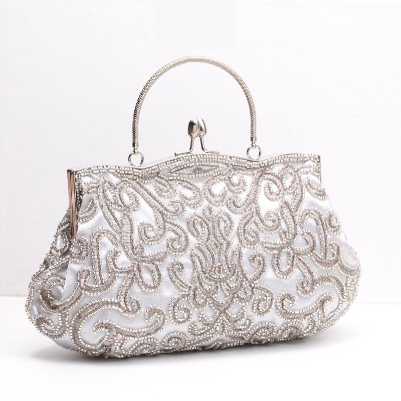Embroidered Beaded Evening Bag HB2267