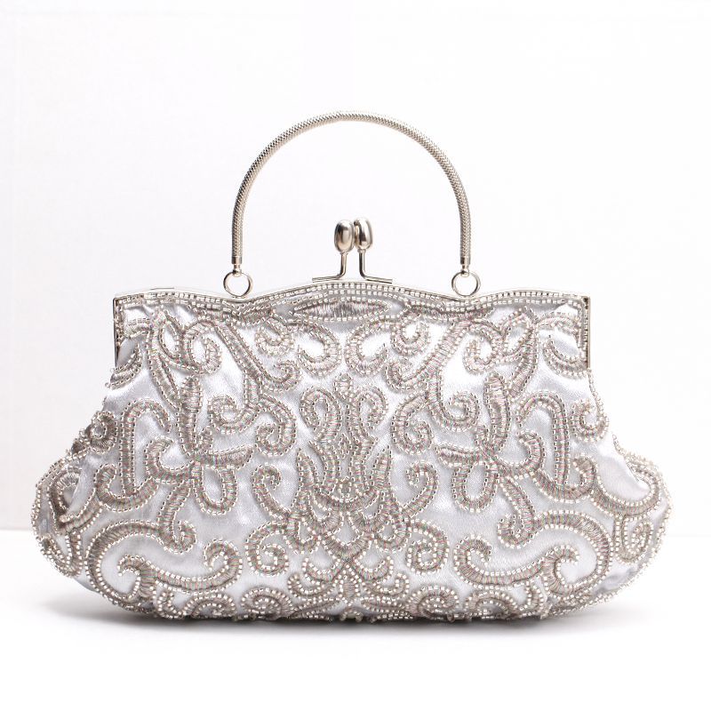 Embroidered Beaded Evening Bag HB2267