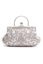 Embroidered Beaded Evening Bag HB2267