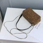 Rectangle Rhinestone Bag HB2276