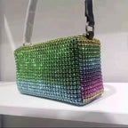 Rectangle Rhinestone Bag HB2276