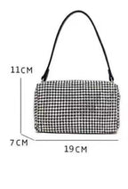 Rectangle Rhinestone Bag HB2276