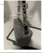 Rectangle Rhinestone Bag HB2276