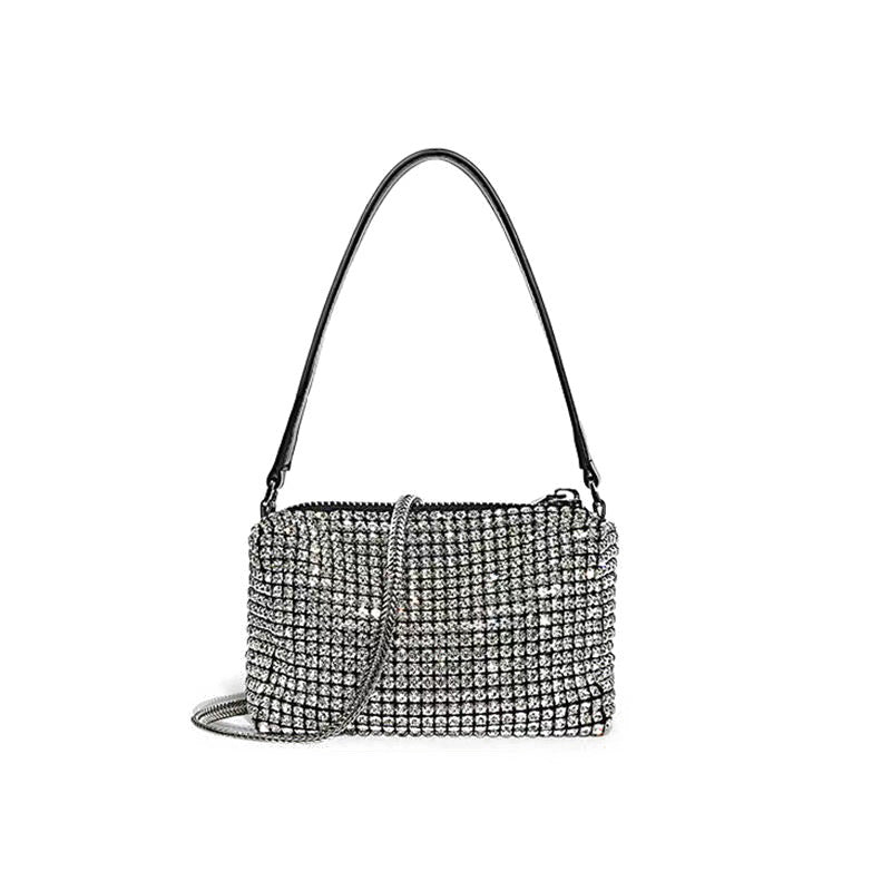 Rectangle Rhinestone Bag HB2276