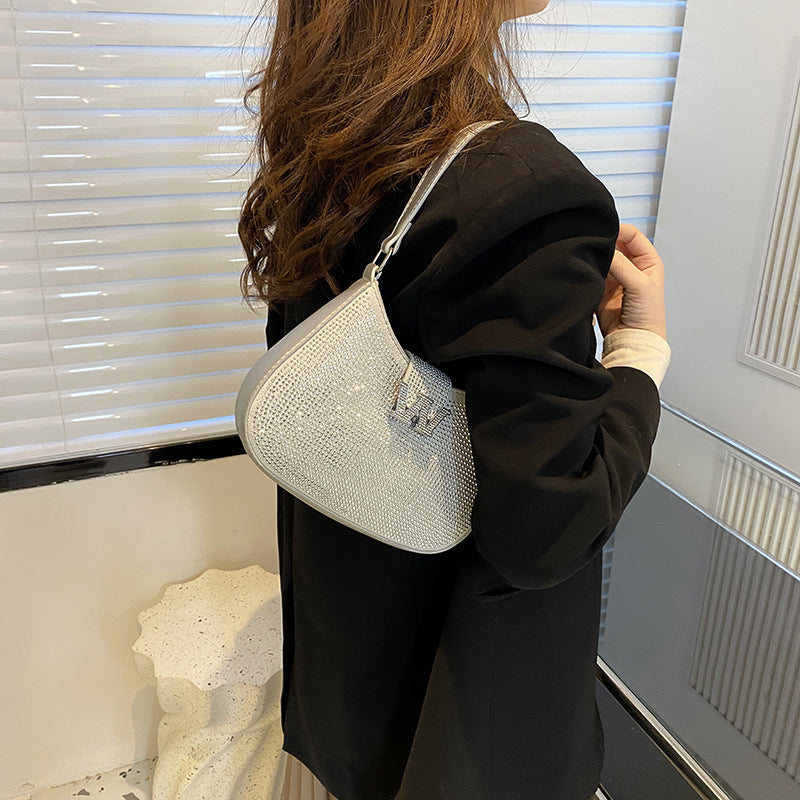 Rhinestone Underarm Bag HB2278