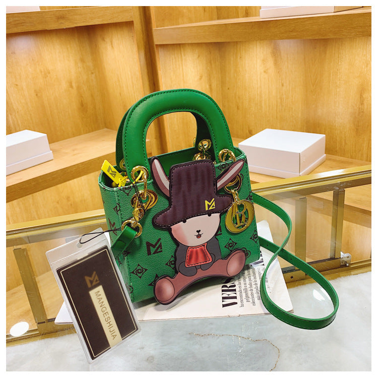 Bunny Leather Tote Bag HB2291
