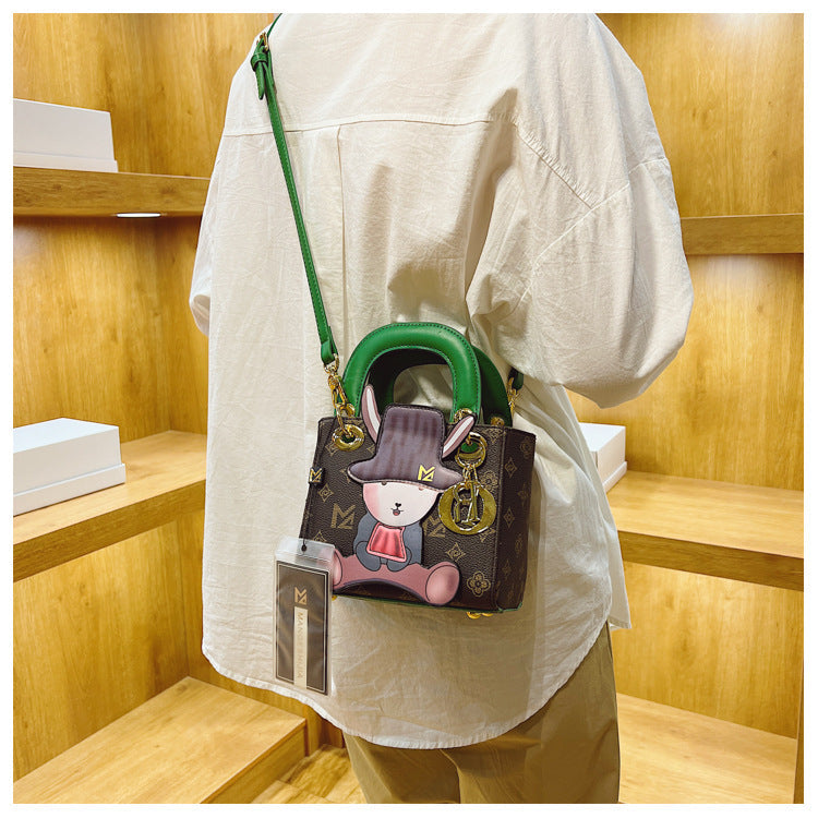 Bunny Leather Tote Bag HB2291