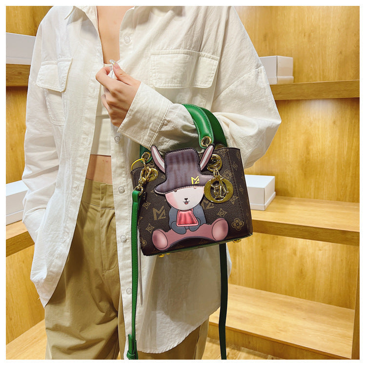 Bunny Leather Tote Bag HB2291