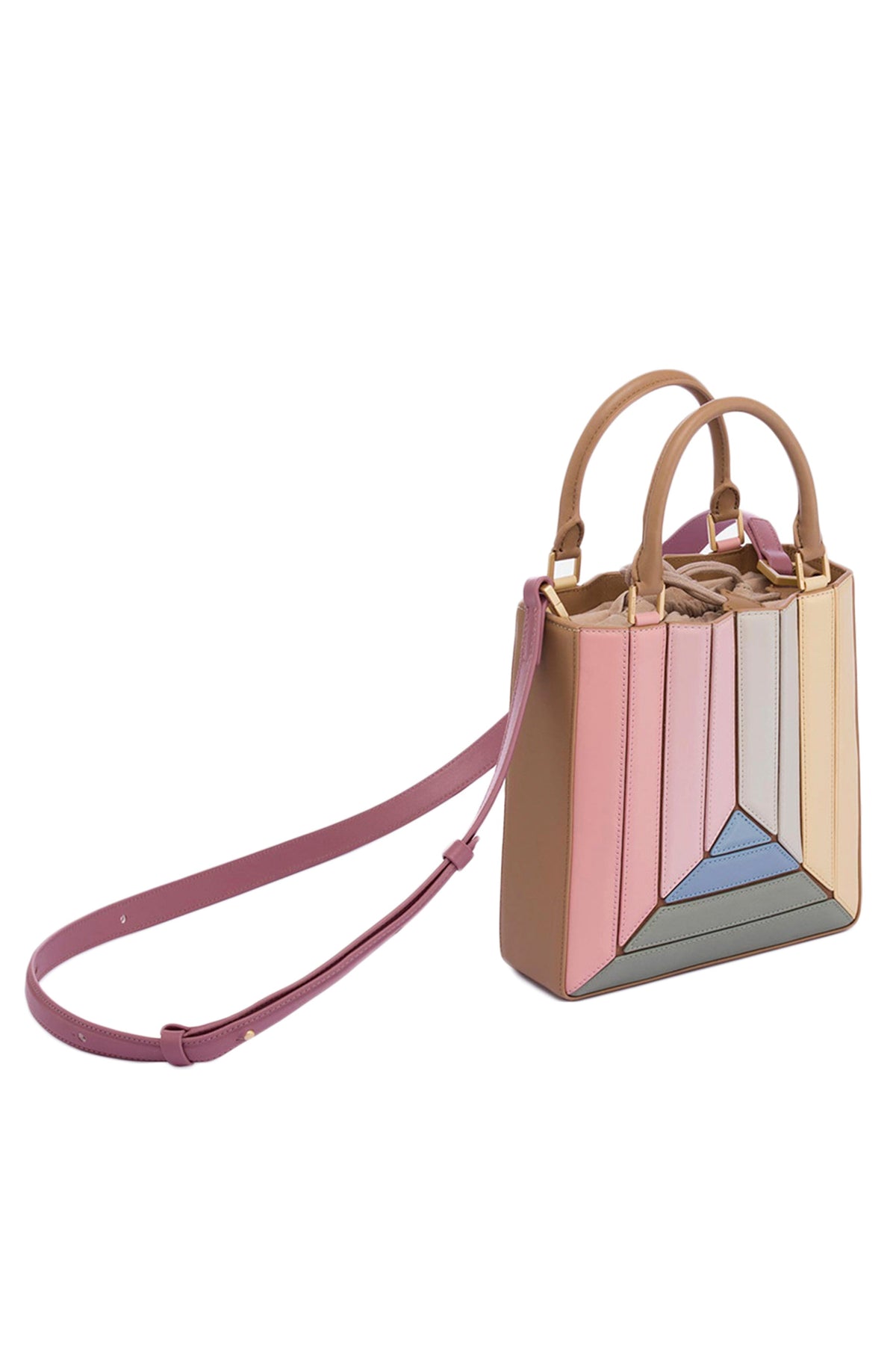 Geometry Pu Leather Crossbody Bag HB2294