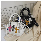Cross Oval Pu Leather Bag HB2311
