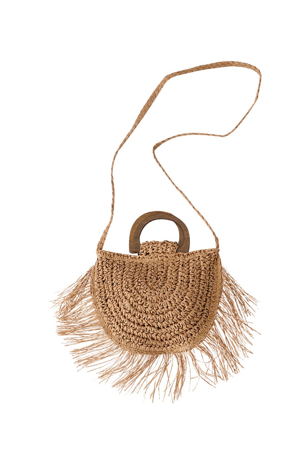 Straw Tassel Beach Bag HB2365
