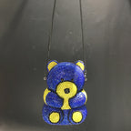 Bear Rhinestone Box Evening Bag HB2429