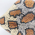 Animal Printed Rhinestone Evening Bag HB2435