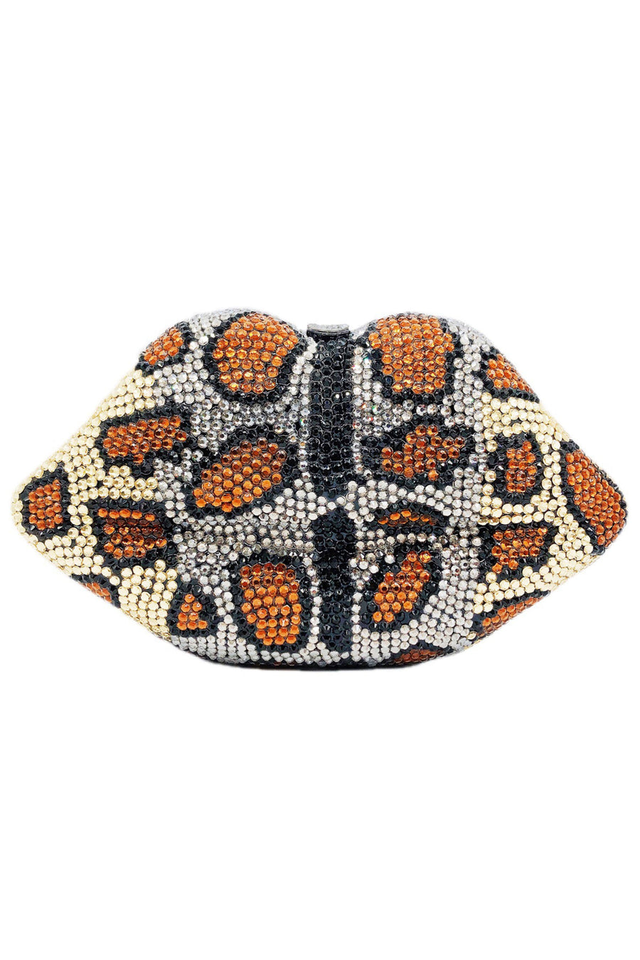 Animal Printed Rhinestone Evening Bag HB2435