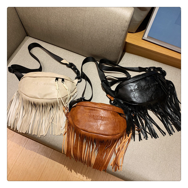 Tassel PU Leather Crossbody HB2450