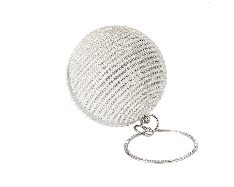 Ball Rhinestone Clutch HB2484