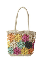 Floral Hollow Braided Tote Bag HB2485