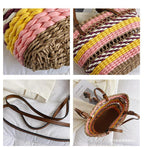Straw Braided Tote Bag HB2487