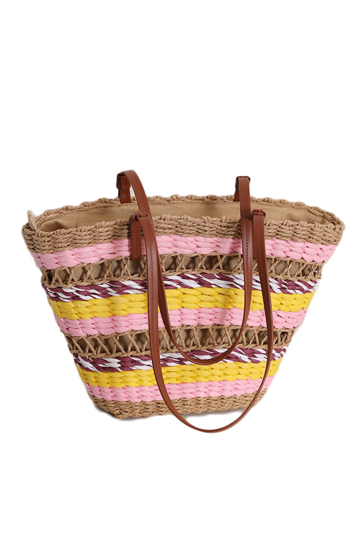 Straw Braided Tote Bag HB2487