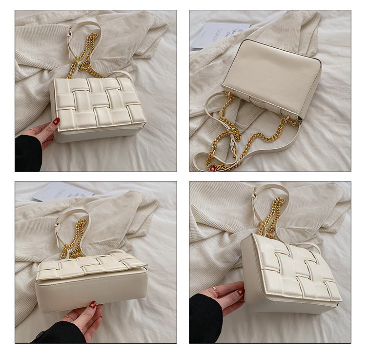 Braided Pu Leather Crossbody HB2503