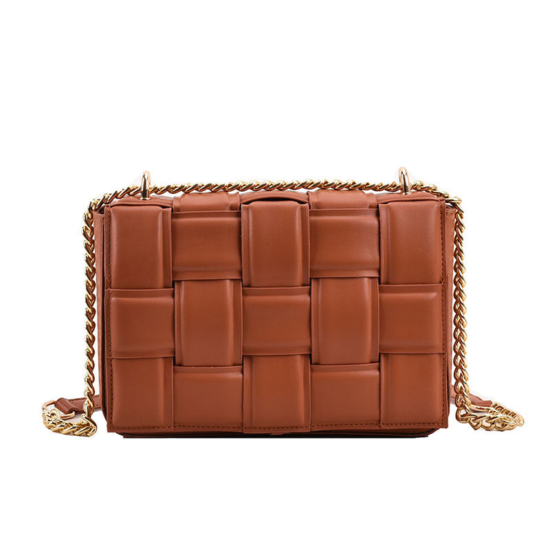 Braided Pu Leather Crossbody HB2503