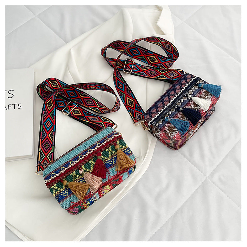 Bohemia Tassel Rectangle Bag HB2508