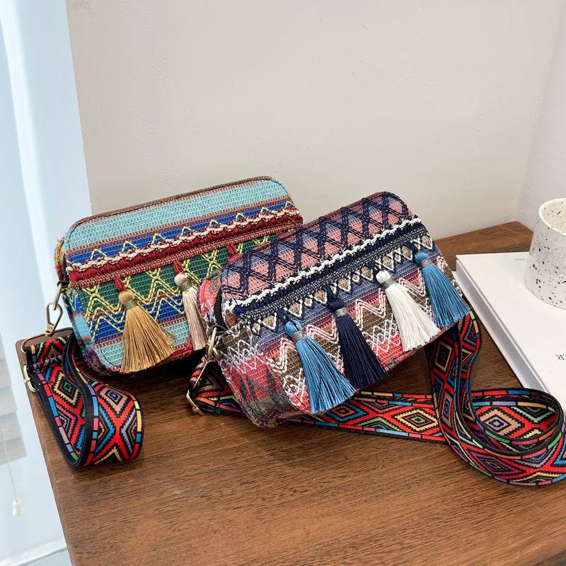 Bohemia Tassel Rectangle Bag HB2508
