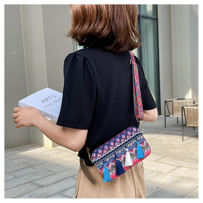 Bohemia Tassel Rectangle Bag HB2508