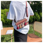 Bohemia Tassel Rectangle Bag HB2508