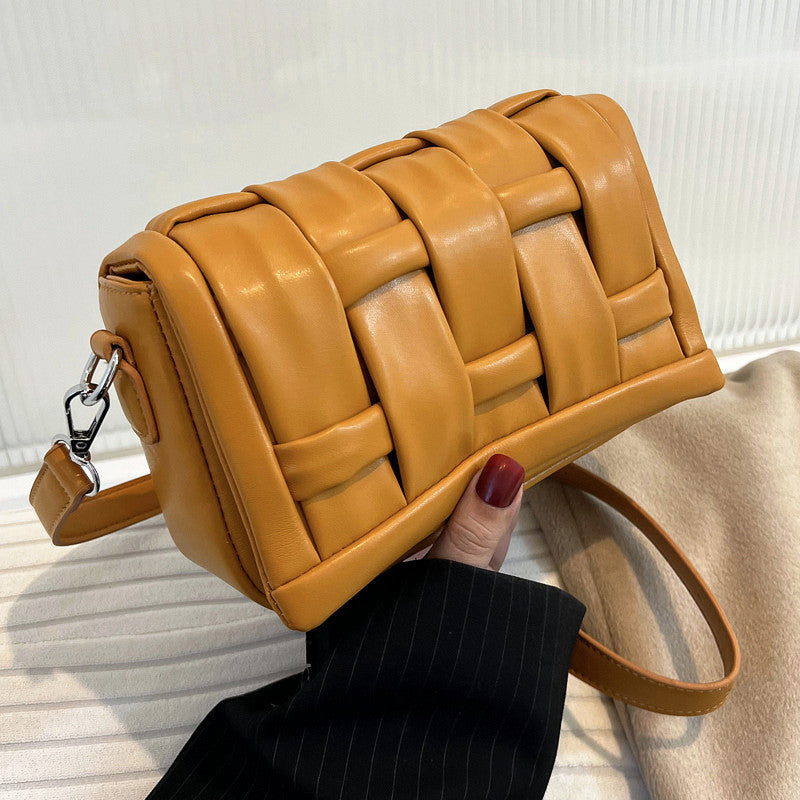 Braided Pu Leather Crossbody HB2514