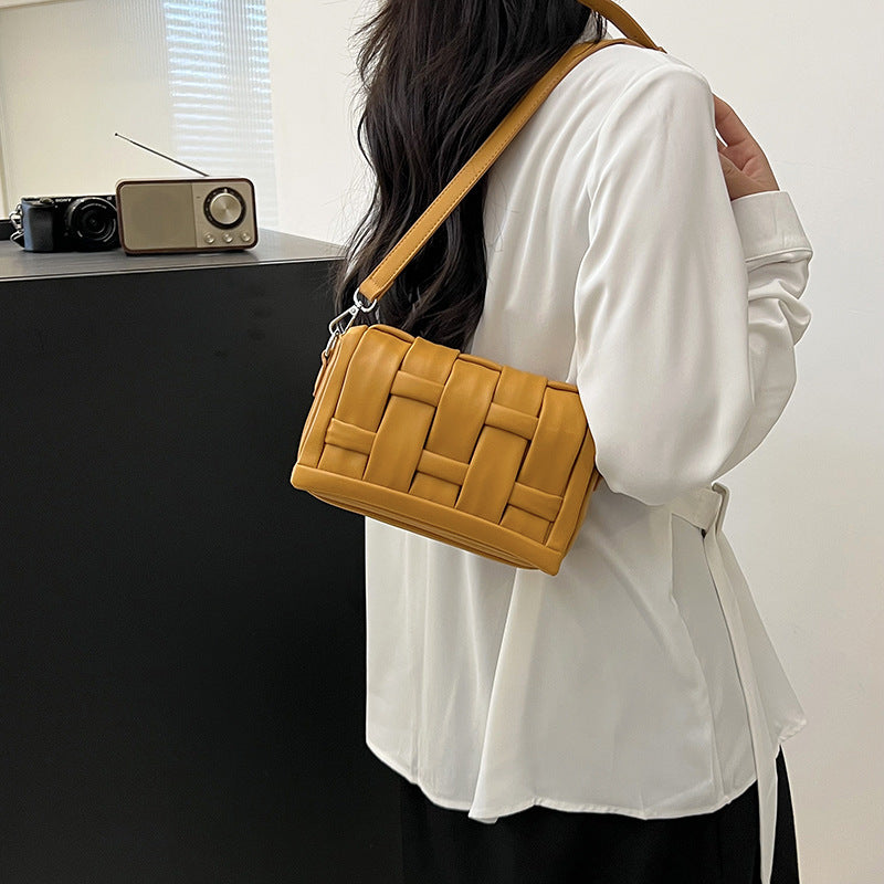 Braided Pu Leather Crossbody HB2514