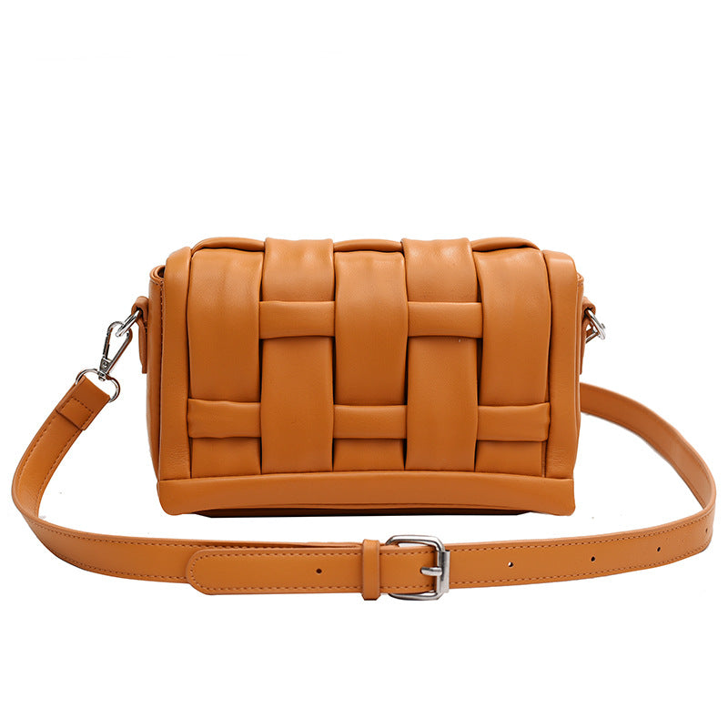 Braided Pu Leather Crossbody HB2514