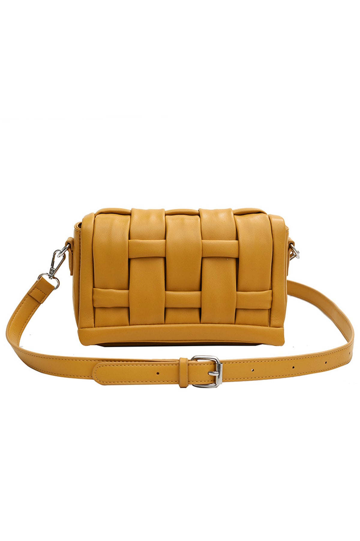 Braided Pu Leather Crossbody HB2514