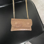 Rectangle Rhinestone Crossbody Bag HB2526