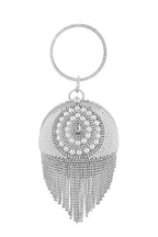 Ball Tassel Rhinestone Pearl Evening Bag HB2535