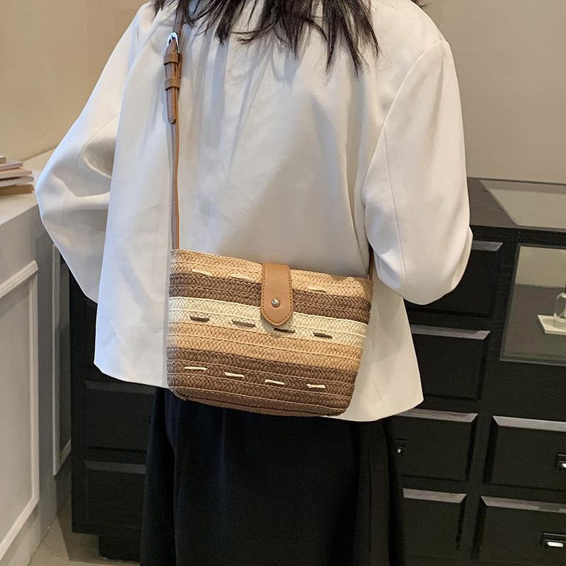 Straw Crossbody Bag HB2562