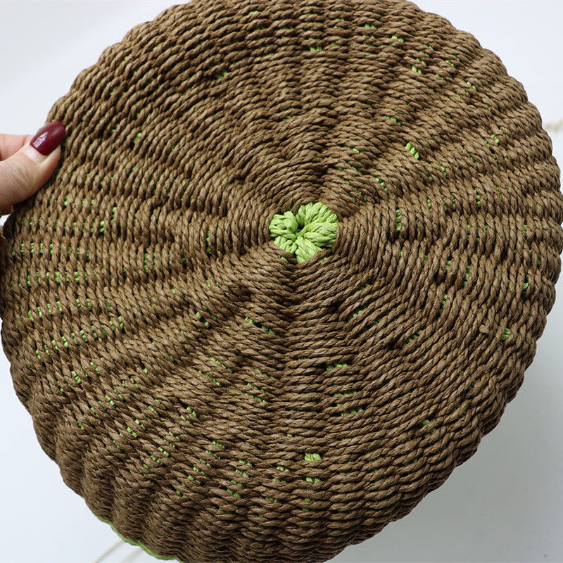 Straw Braided Tote Bag HB2570