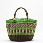 Straw Braided Tote Bag HB2570